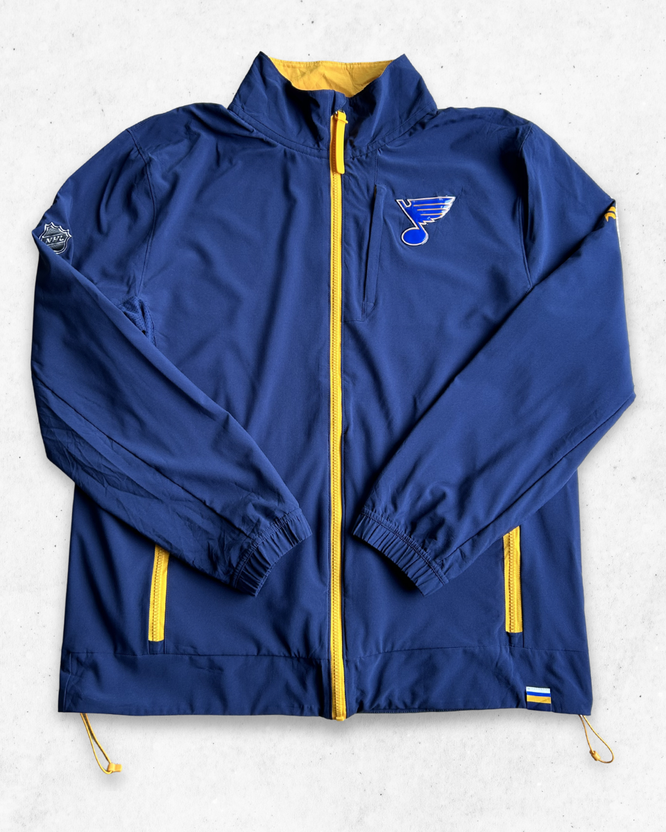 Cortavientos NHL St. Louis Blues Azul Marino L