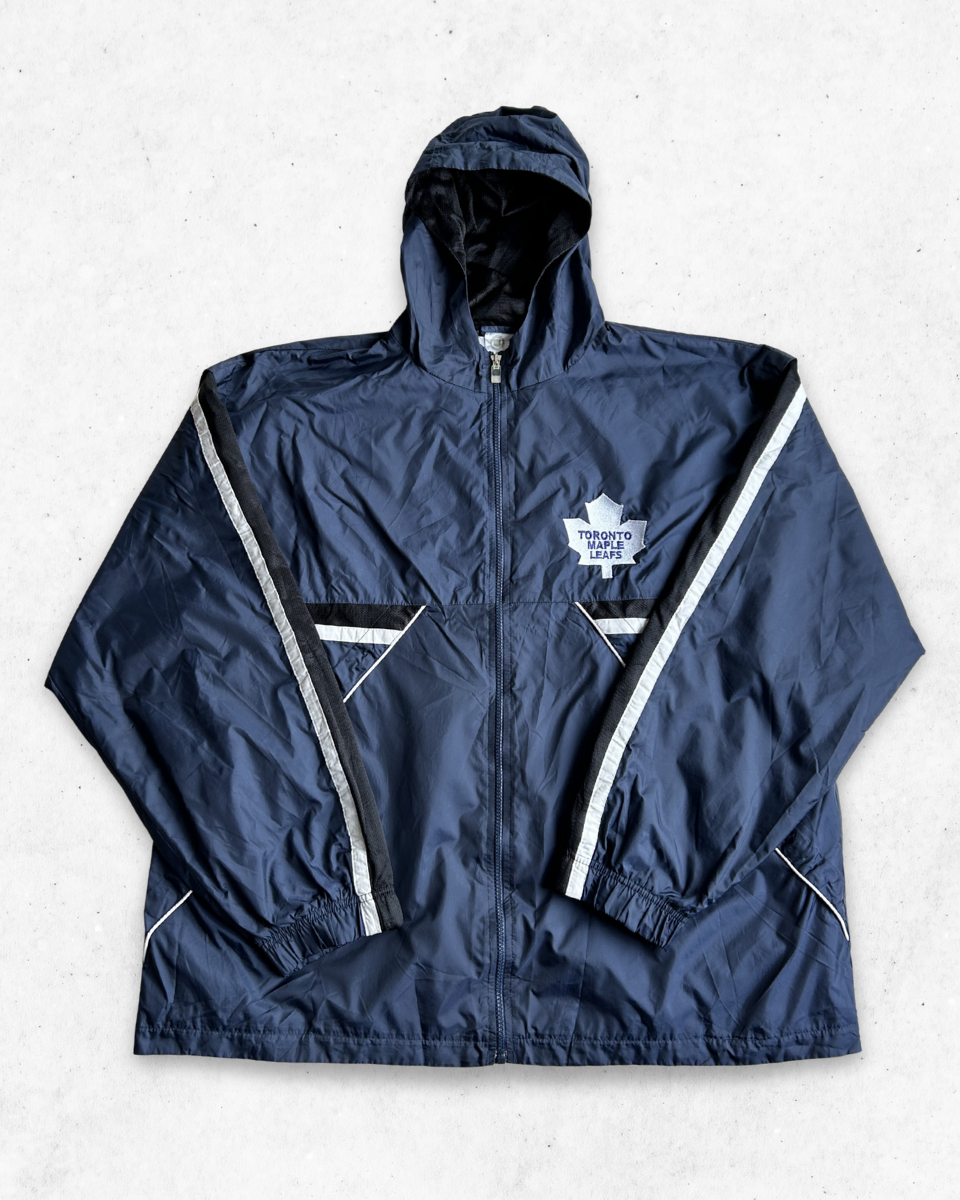 Cortavientos NHL Toronto Maple Leafs Azul Marino L