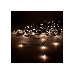 Cortina icicle easy-connect 2x0,5mts 12 tiras blanco calido 30v (interior-exterior) edm total 0,72w