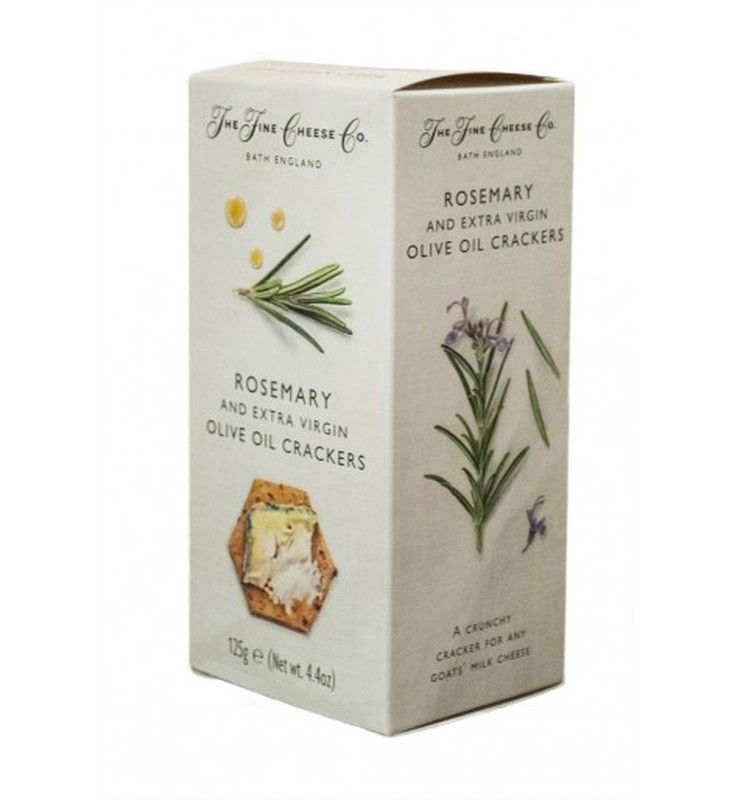 Crackers aceite oliva y romero the fine cheese co