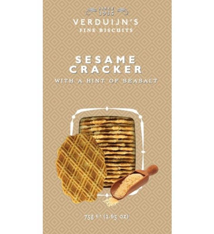 Crackers con sésamo y sal verduijn's