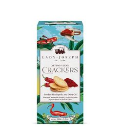 Crackers Gourmet Pimentón Picante Lady Joseph 100 grs