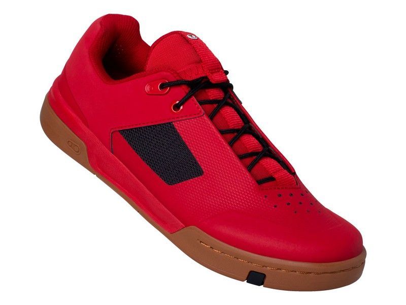 👟🔴🤎⚫🚵‍♂️ Crankbrothers Zapatillas Mtb Mallet Stamp Lace Rojo/Marrón/Negro