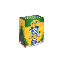 Crayola Set de 100 Rotuladores Super Lavables