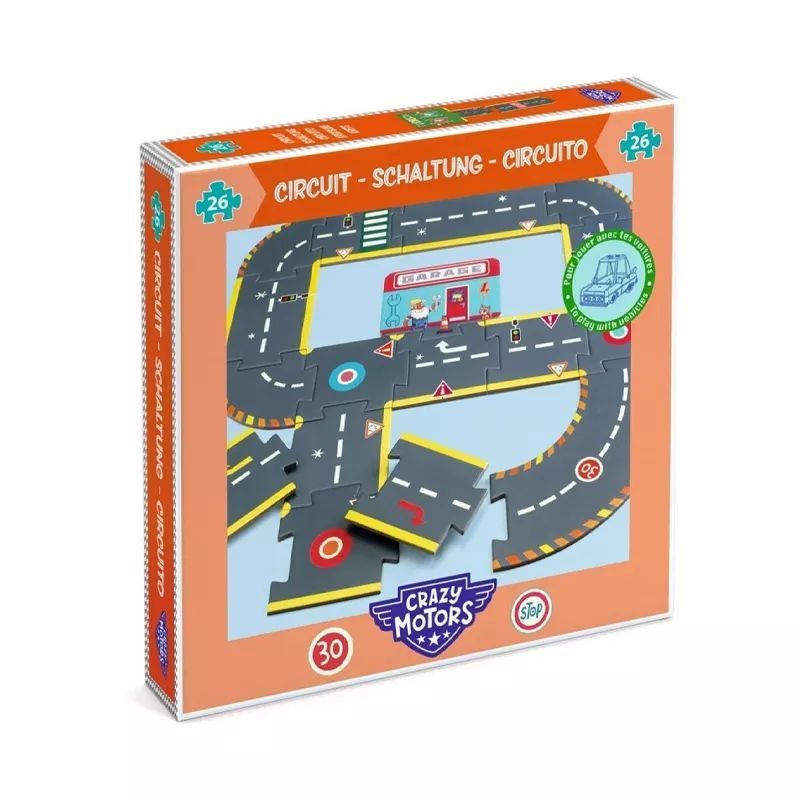 Crazy Motors - Circuito De La Ciudad - Djeco