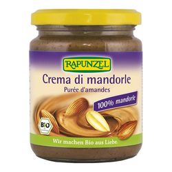 Crema almendras tostadas rapunzel 250g bio ecológico