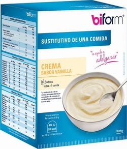 Crema Biform Vainilla 6 sobres Dielisa