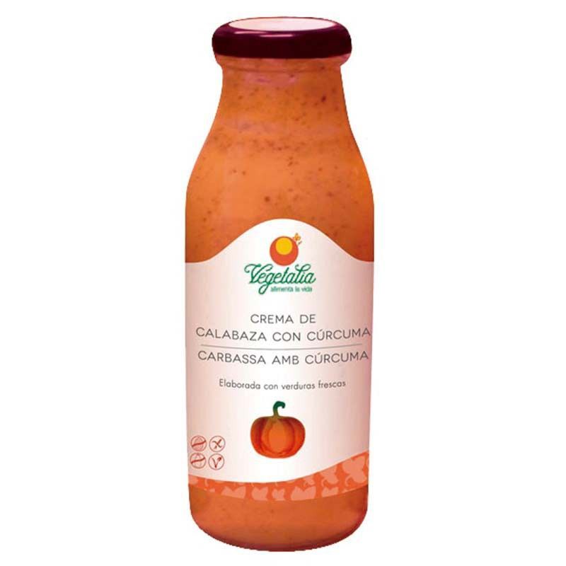 Crema Calabaza Cúrcuma Bio 500 Ml Vegetalia