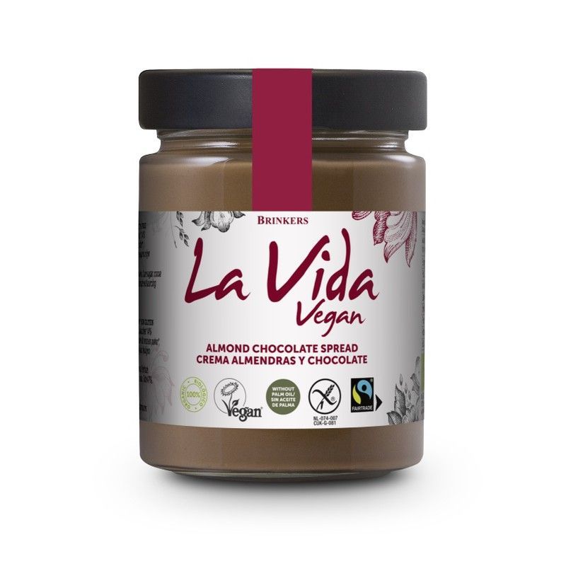 Crema choco almendras vida vegan 270 g bio ecológico