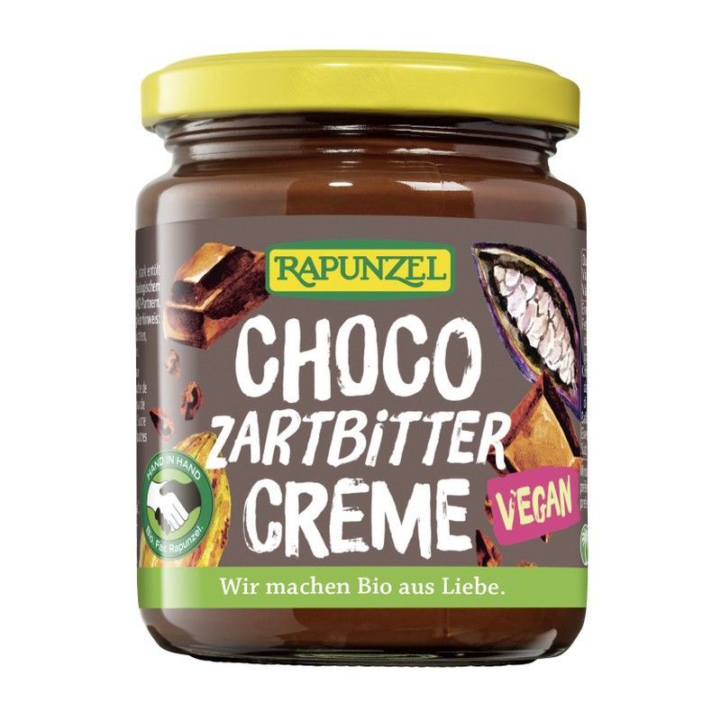 Crema choco negro rapunzel 250 g bio ecológico