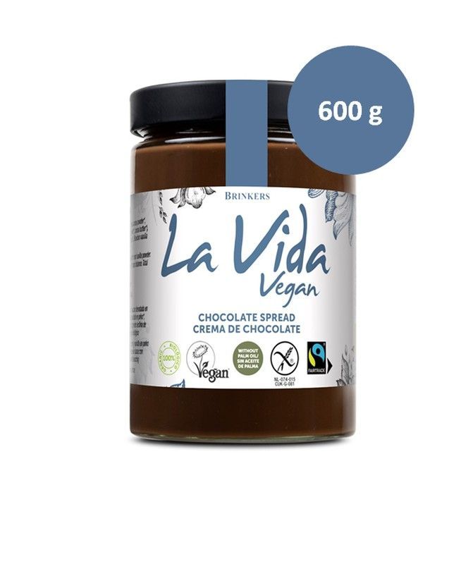 Crema chocolate vegana vida vegan 600g bio ecológico