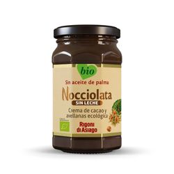 Crema De Avellana Bio Rigoni Nocciolata Sin Leche 250G