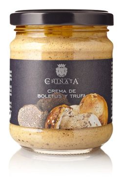 Crema de boletus y trufa la chinata 180 grs