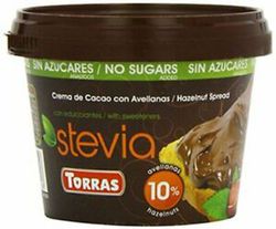 Crema De Cacao Con Avellanas Stevia  200g