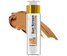 Crema de sol Frezyderm Velvet facial con color SPF50+ 50ml