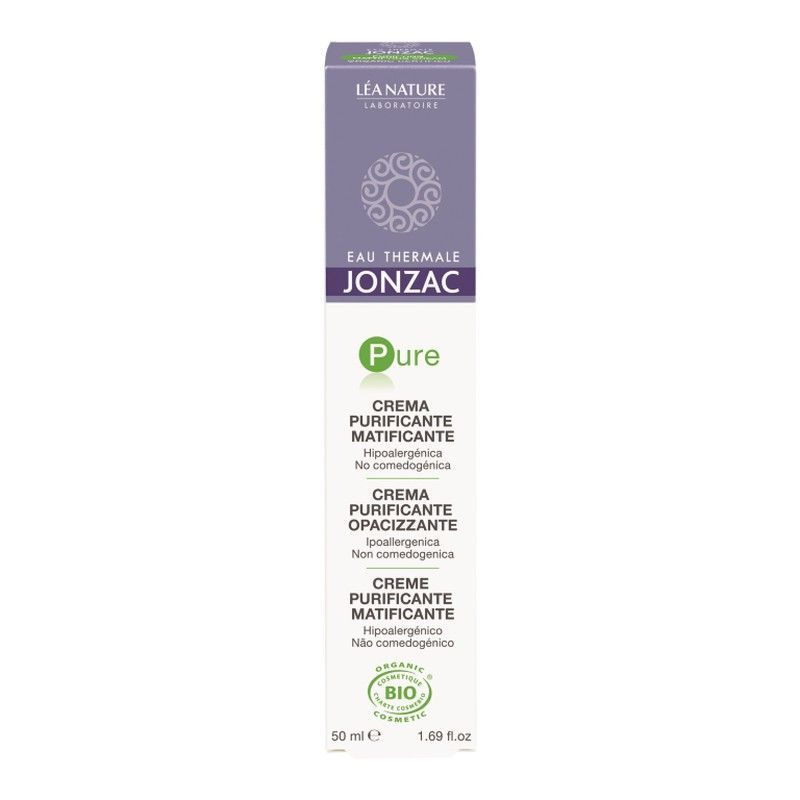 Crema Hidratante Matificante Pure Jonzac 50 Ml