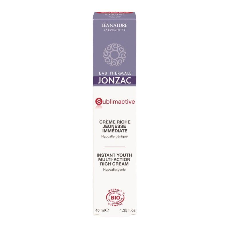 Crema Rica Anti-Edad Sublimactive Jonzac 40 Ml
