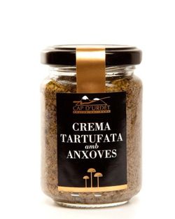 Crema tartufata y anchoas 125g urdet