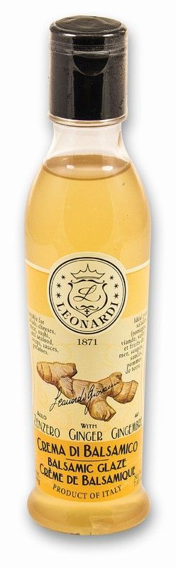 Crema Vinagre Balsámico Jengibre 220 g Leonardi