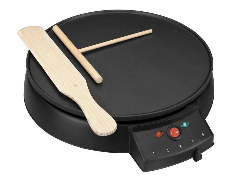 Crepera Electrica D 30 Cms 1000W Lacor Black