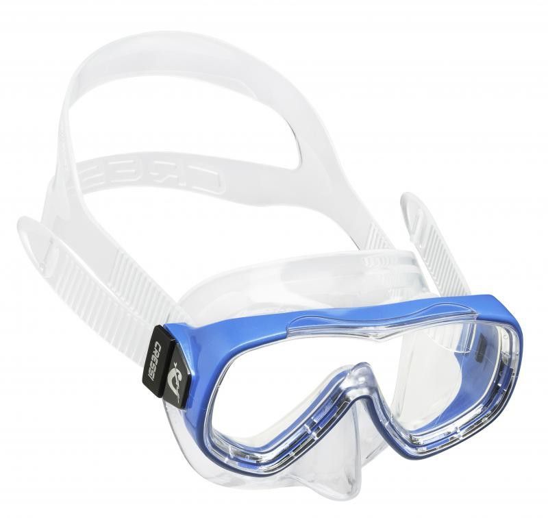 Cressi - Máscara PIUMETTA, Transparente – Azul
