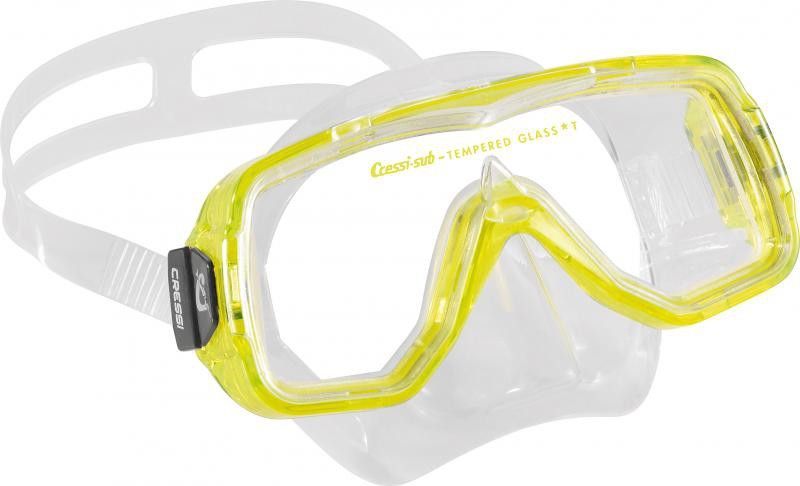 Cressi - Máscara SIRENETTA/Amarillo