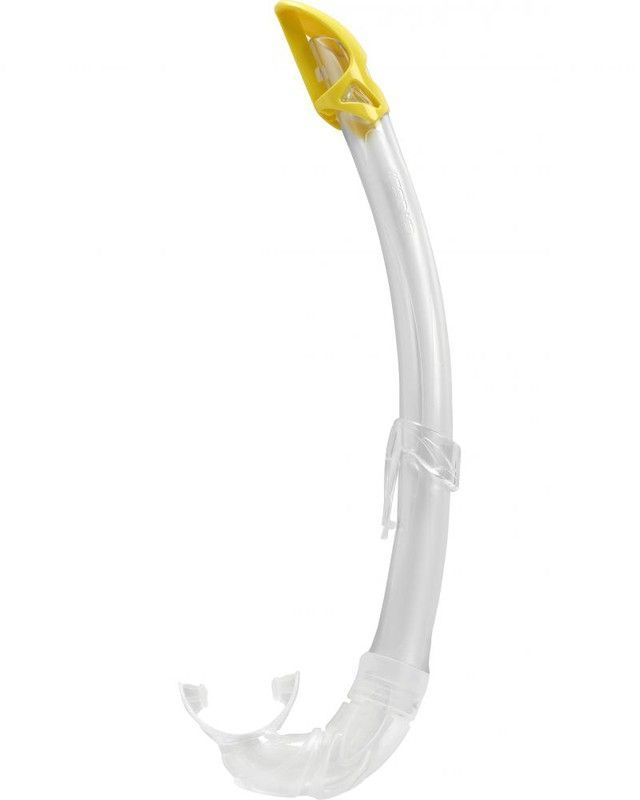 Cressi - Tubo MÉXICO – Transparente – Amarillo