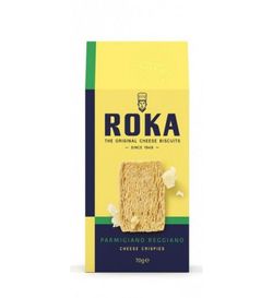 Crispies de queso de parmesano reggiano  roka