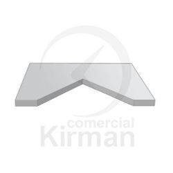 Cristal Reloj Mineral 232-400-340 Cuadrada Óptica 40x40mm x 1,20mm Grosor x 3,40mm Altura