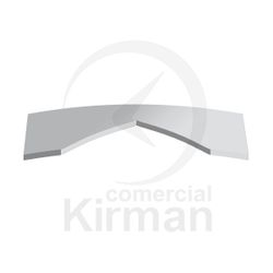 Cristal Reloj Plex 236-004-600 Bombé Rectangular 38x50mm x 1,00mm Grosor x 6,00mm Altura