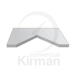 Cristal Reloj Plex 237-500-100 Cuadrada 50x50mm x 1,00mm Grosor