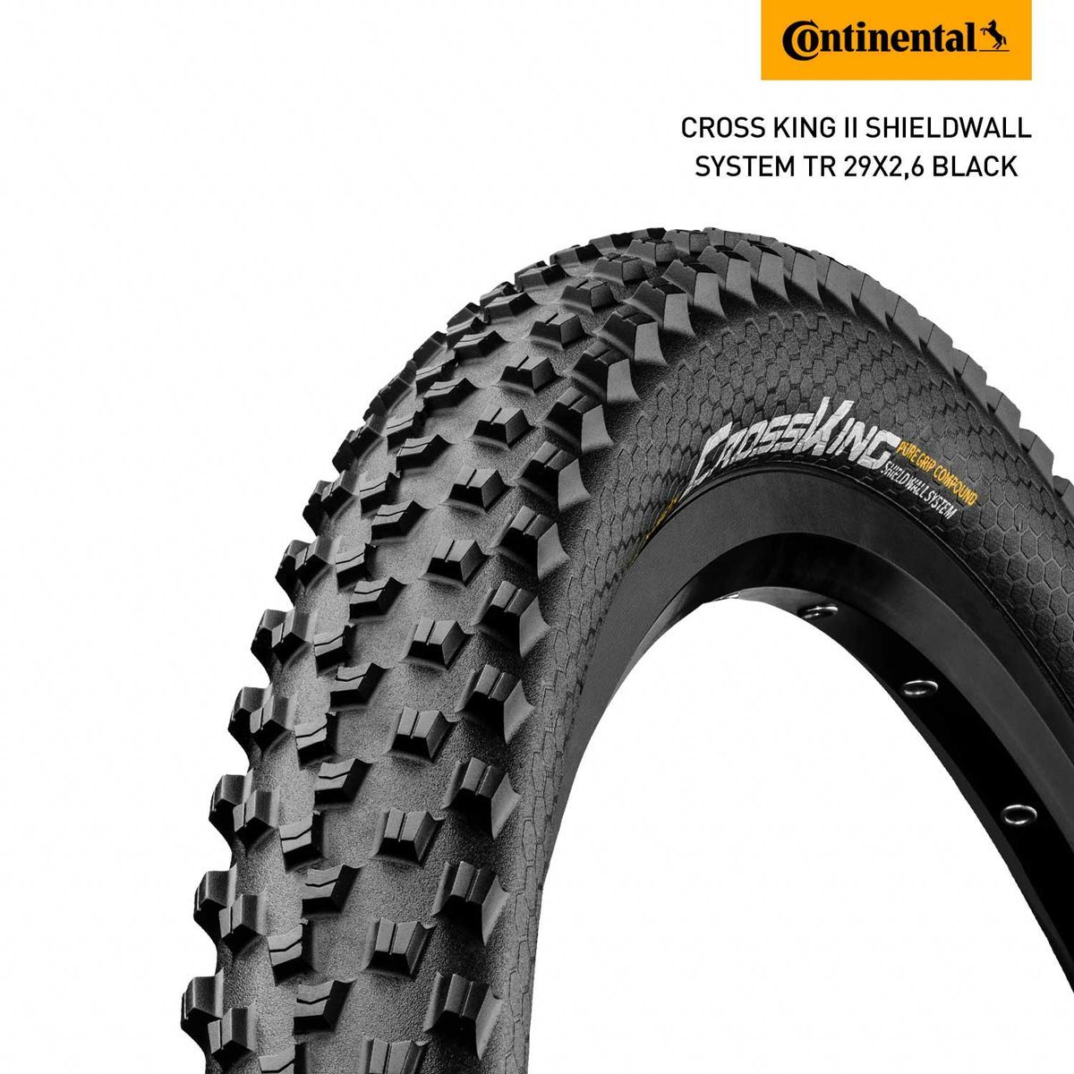 CROSS KING II SHIELDWALL SYSTEM TR 29X2,6 BLACK