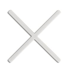 Cruceta para alicatado RUBÍ Cruceta Para Juntas 1,5 Mm 300 Pzas