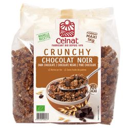 Crunchy Chocolate Negro Bio 500gr Celnat