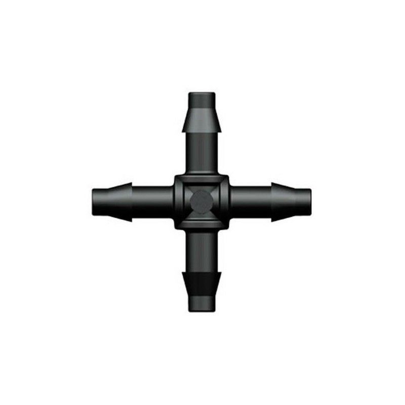 Cruz para microtuberia 4.5 mm 100 unid.