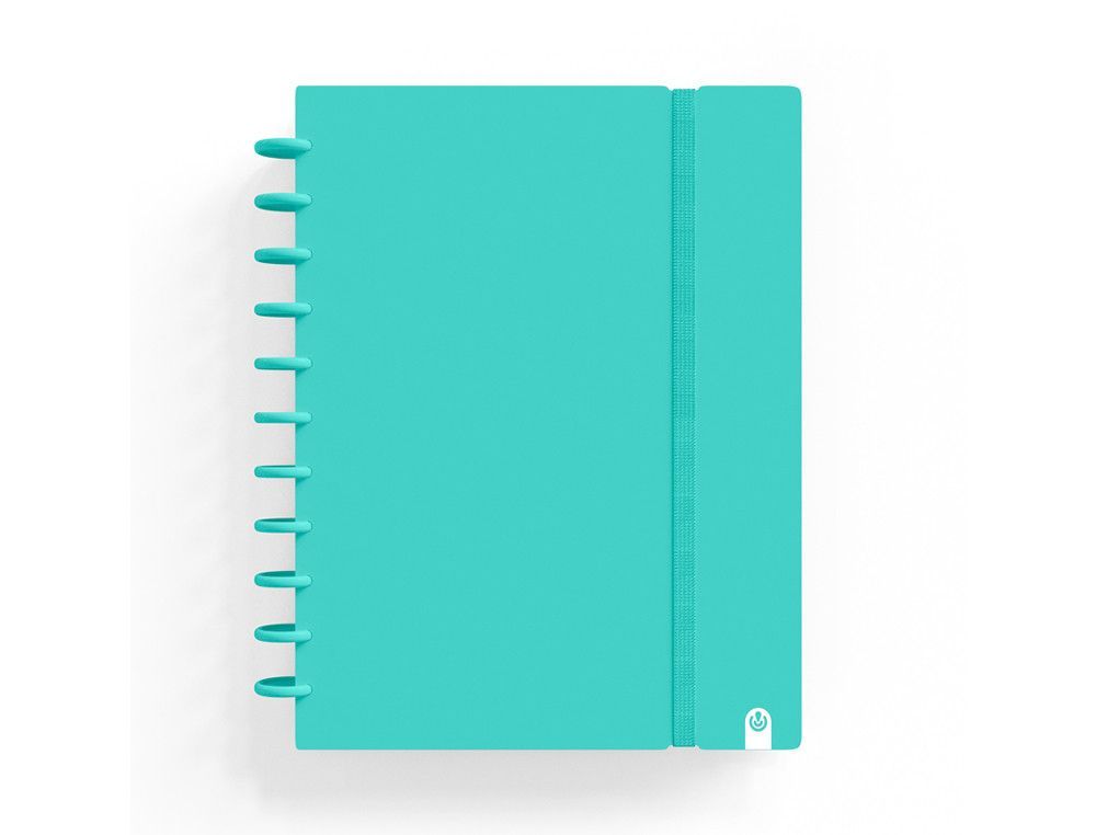 Cuaderno carchivo ingeniox foam a4 80h cuadricula menta pastel