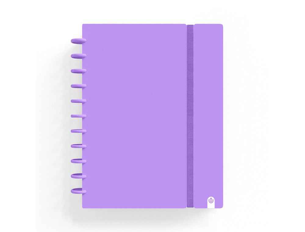 Cuaderno carchivo ingeniox foam a5 80h cuadricula violeta