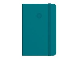 Cuaderno con gomilla antartik notes tapa blanda a5 hojas lisas verde aguamarina 80 hojas 80 gr fsc