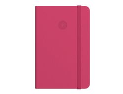Cuaderno con gomilla antartik notes tapa dura a5 hojas lisas burdeos 100 hojas 80 gr fsc