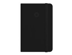Cuaderno con gomilla antartik notes tapa dura a5 hojas rayas negro 100 hojas 80 gr fsc