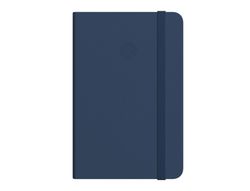 Cuaderno con gomilla antartik notes tapa dura a6 hojas lisas azul marino 100 hojas 80 gr fsc
