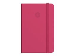 Cuaderno con gomilla antartik notes tapa dura a6 hojas lisas burdeos 100 hojas 80 gr fsc