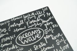 Cuaderno Cuarto tapa plástico Negro