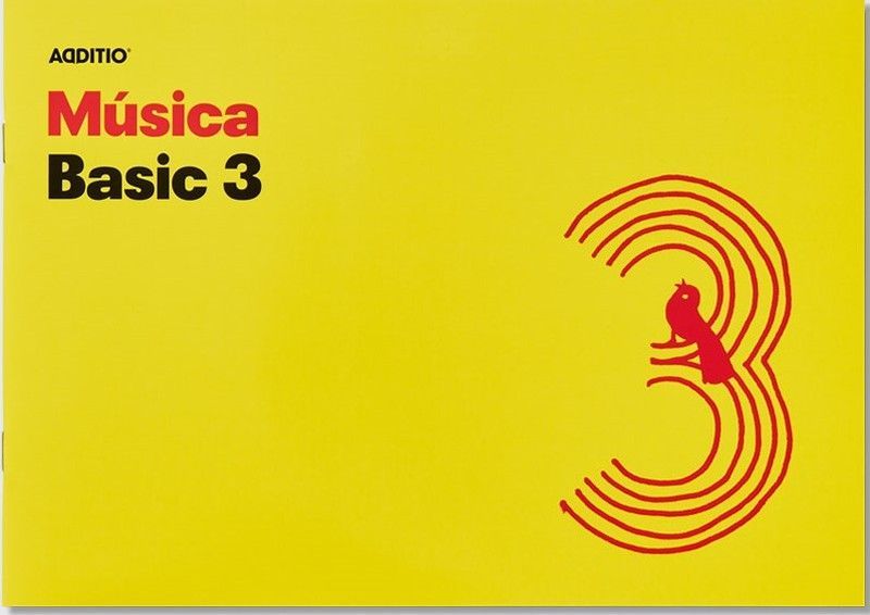 Cuaderno de Música Basic 3 Pentagramas ADDITIO