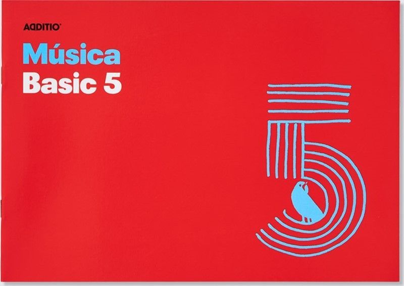 Cuaderno de Música Basic 5 Pentagramas ADDITIO