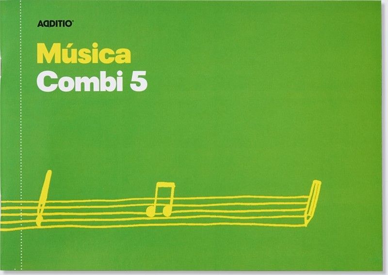 Cuaderno de Música Combi 5 Pentagramas ADDITIO