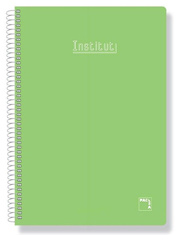 Cuaderno espiral 80 h. 4º 4*4 CP.CM.TD, Roja