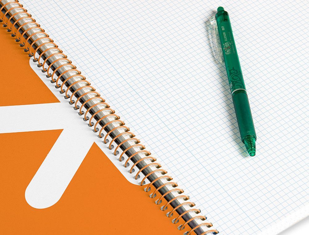 Cuaderno espiral liderpapel a4 micro antartik tapa dura 80h 100gr cuadro 5mm sin banda4 taladros color mostaza