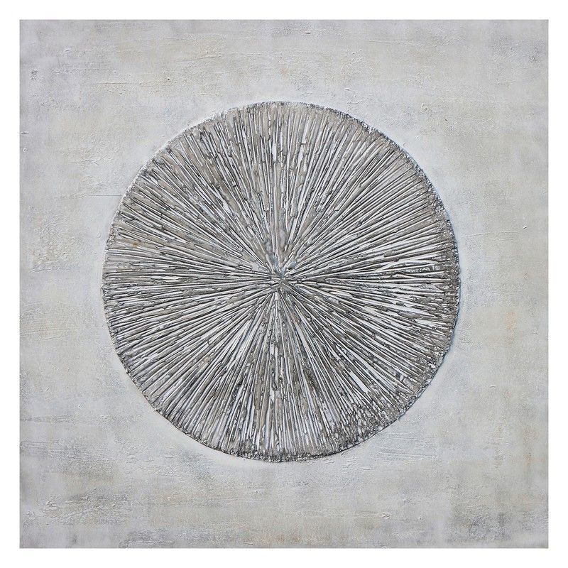 Cuadro abstracto con efecto 3D (100 x 100 cm) | Serie Abstracto