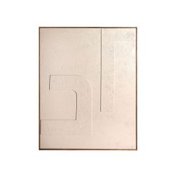 Cuadro de lienzo en beige, 80 x 5 x 100 cm | Marin
